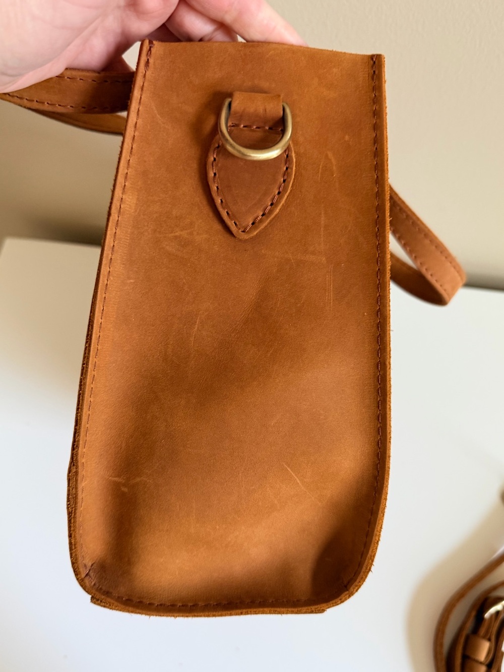 Portland Leather Lola Tote Bag in Dakota - Picture 4 of 8